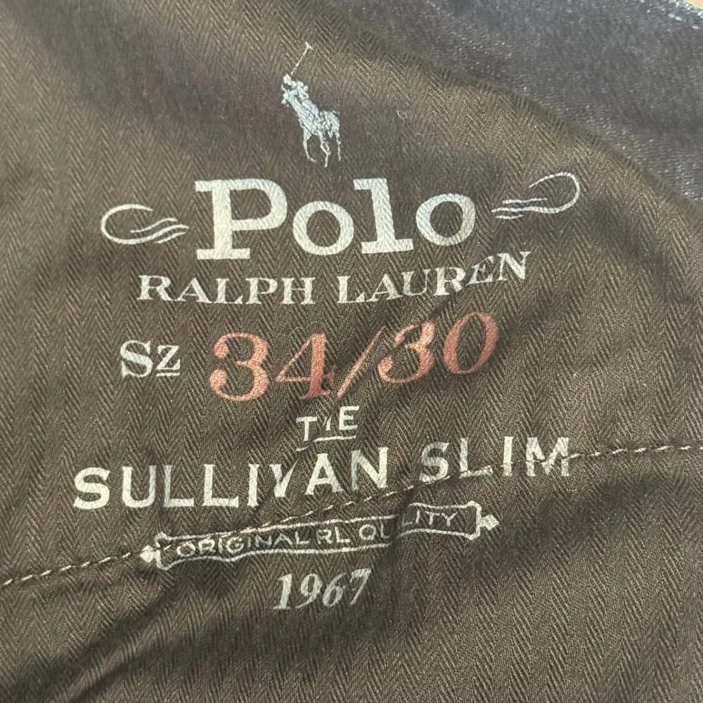 Polo Ralph Lauren Sullivan Slim Dark Indigo Jeans Mens 34x30 Stretch Denim